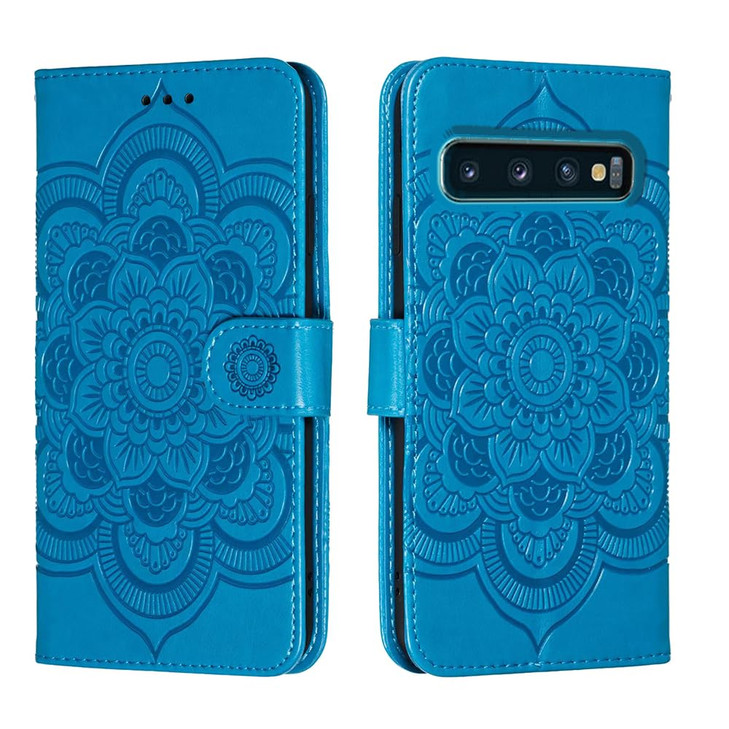 shingtomua for Samsung Galaxy S10 S10 Plus Not fit S10 64 Case Wallet with Card Holder Kickstand Magnetic Soft Leather F