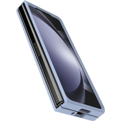OtterBox Galaxy Z Fold5 Thin Flex Series Case Dream Come Blue Clear UltraSlim Hard case with Soft Edges 5G and Wireless