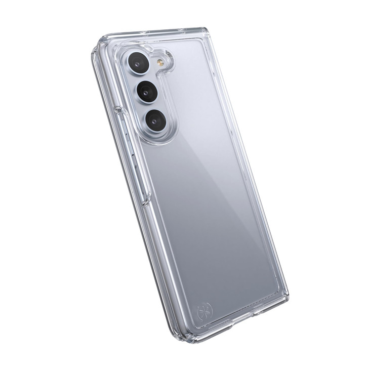 Speck Samsung Galaxy Z Fold 5 Case Foldable Scratch Resistant Drop Protection AntiYellowing Clear Phone Case for Galaxy