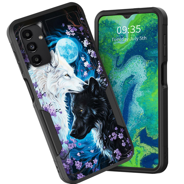 CICPLKSE for Galaxy A16 5G CaseDual Layer Heavy Duty Hybrid Shockproof Hard PC Soft Silicone TPU Bumper Protective Cover