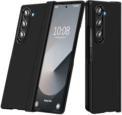 for Samsung Galaxy Z Fold 6 5G Case Ultra Slim Lightweight Galaxy Z Fold 6 Flip Case PC Material Hard Hinge Protection C