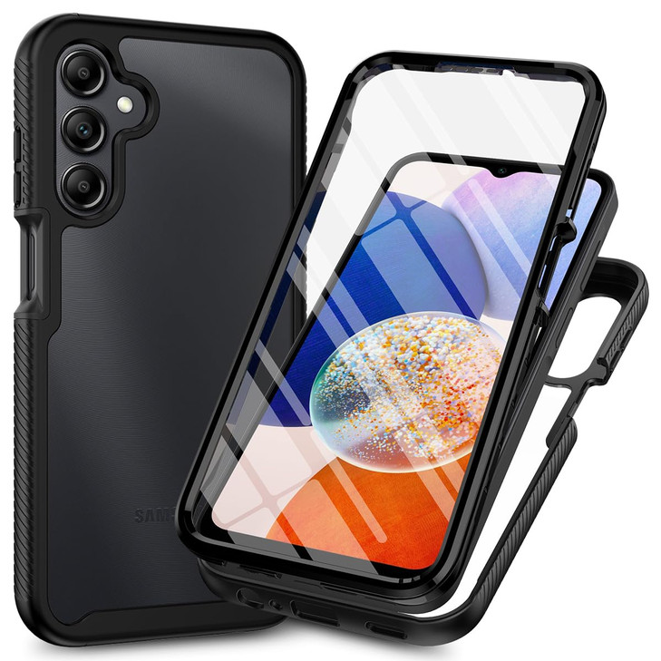 Eilkmcre for Samsung Galaxy A16 5G Case for Samsung A16 4G Phone Case with Builtin Screen Protector Clear Slim Back Cove