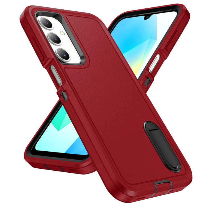 IDweel for Galaxy A16 5G Case Red for Men Women Heavy Duty Protection Shockproof AntiScratch Slim Fit Lightweight Protec
