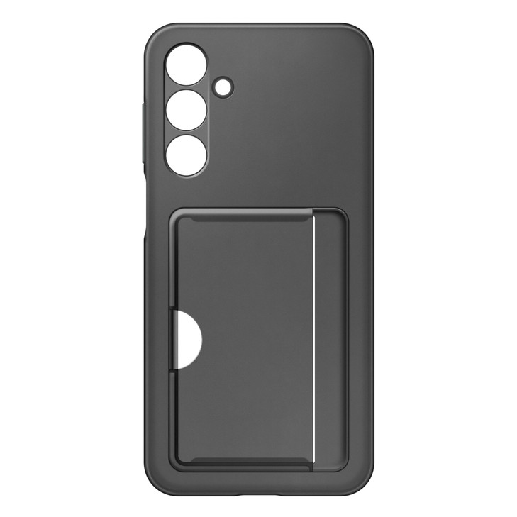 Samsung Galaxy A16 5G Card Slot Phone Case Sleek Design Builtin Card Holder Protective Cover Black US Version EFOA166TBE