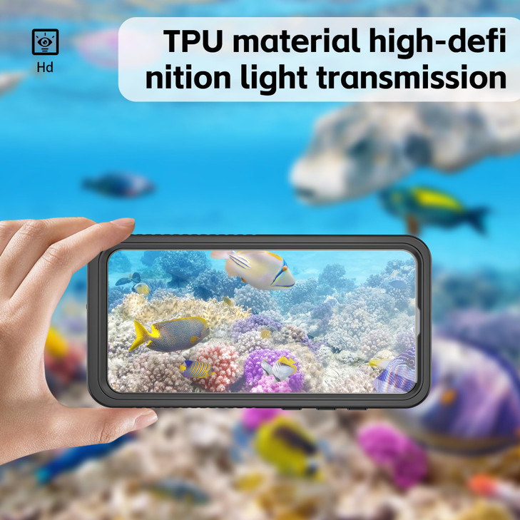 for Samsung Galaxy S24 FE 5G Waterproof Case with Builtin Screen ProtectorRugged Full Body Underwater Dustproof Shockpro