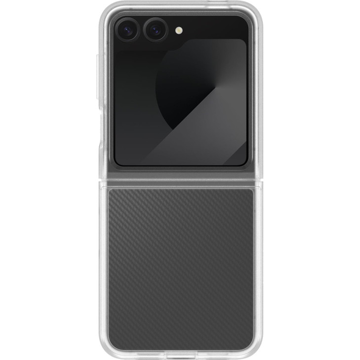 OtterBox Galaxy Z Flip6 Thin Flex Series Case Clear UltraSlim Hard Case with Soft Edges 5G and Wireless Charging Compati