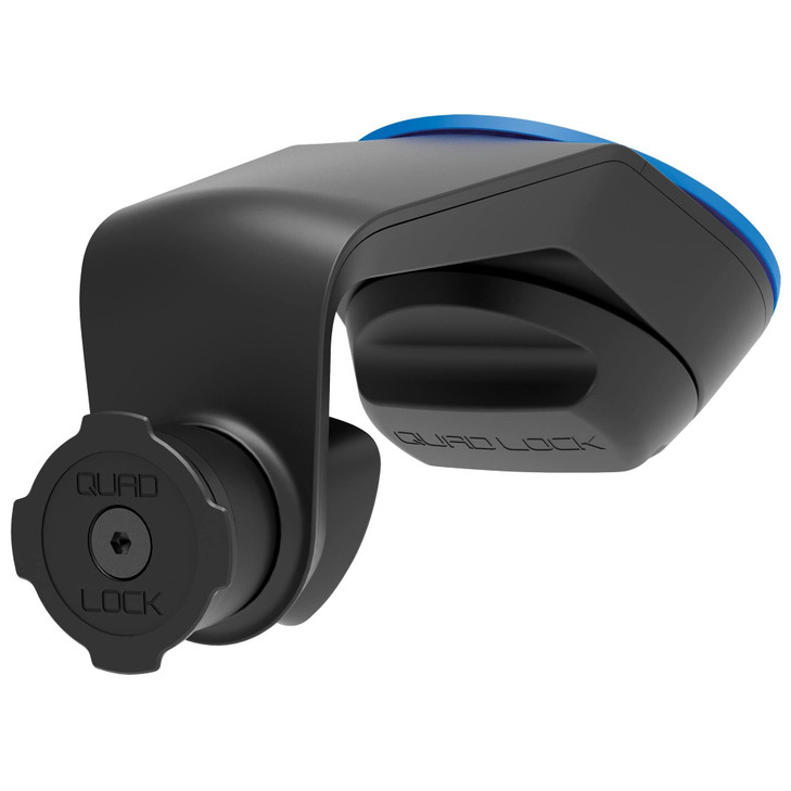 Quad Lock Suction WindshieldDashboard Car Phone Holder for iPhone Galaxy Pixel Cases and Universal Adaptors