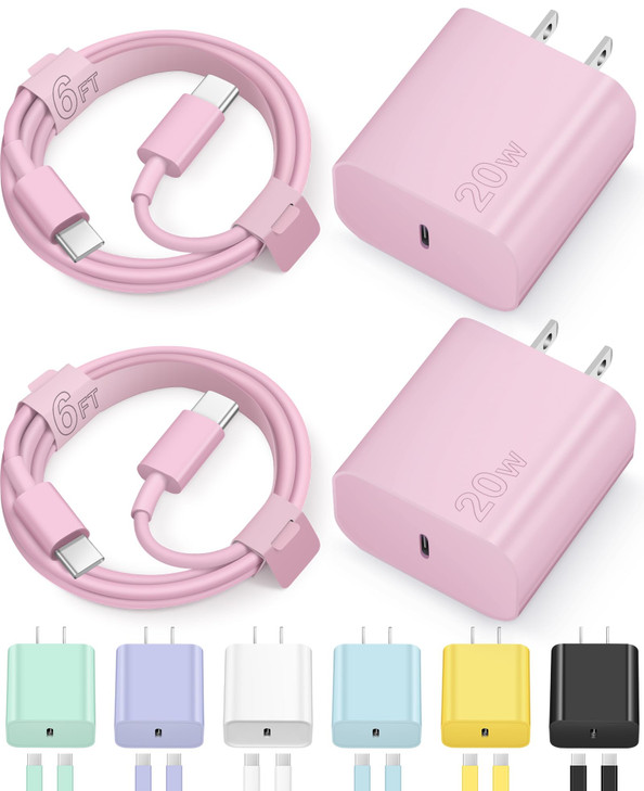 Novobit iPhone Charger Fast Charging USB Type C Charge Block for iPhone 1616 Plus 16 Pro Max 15 15 Pro Max iPad ProAirPo