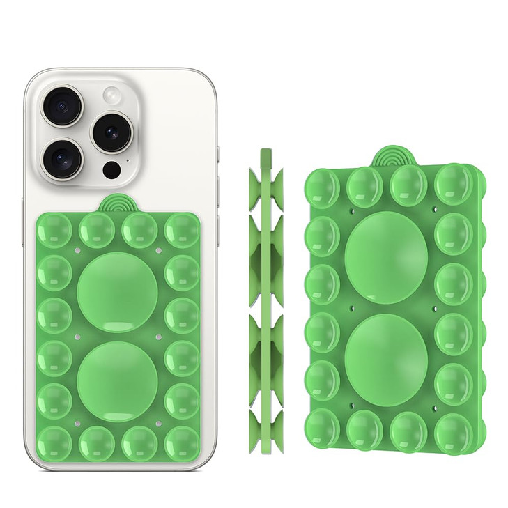 CMZZ Silicone Suction Phone Holder Mount Silicon Phone Accessory for iPhone and Android HandsFree Mirror Shower Mount Ti