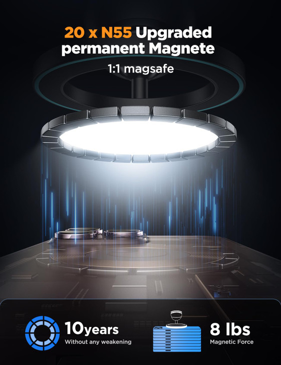 JOYROOM for MagSafe Car Mount AllMetal Magnetic Phone Holder for Car Stronger Magnet Car Magnet Phone Mount for Dash Fit