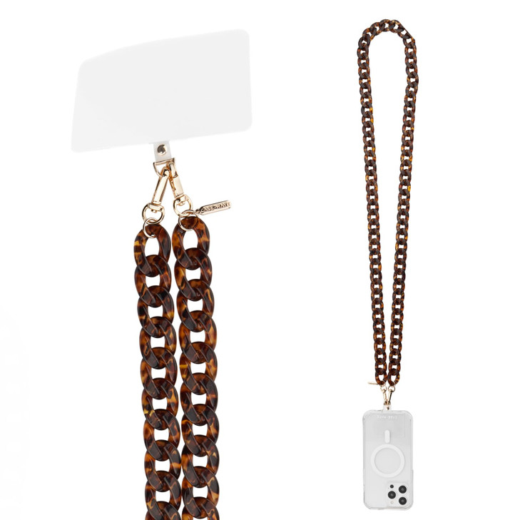 CaseMate Crossbody Phone Lanyard Chain Works with All Phones HandsFree Strap Cell Phone Charm Neck Chain Holder for iPho