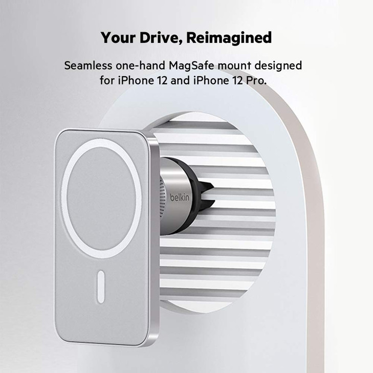 Belkin MagSafe Vent Mount Pro MagSafe Compatible Phone Mount for Car Wireless Magnetic Phone Holder Mount for iPhone 17