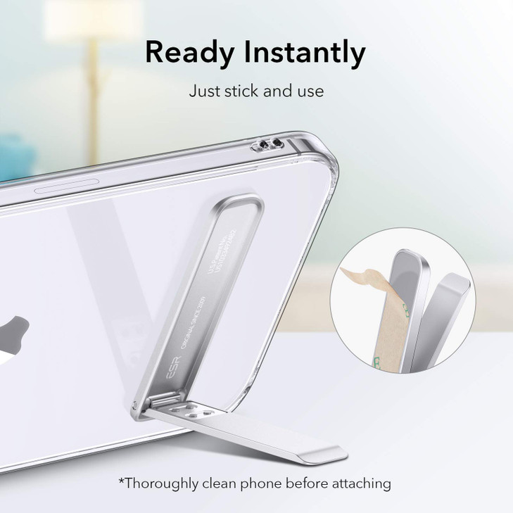 ESR Boost Phone Kickstand Vertical and Horizontal Stand Adjustable Angle Compatible with iPhone Air 17 Pro Max iPhone 16