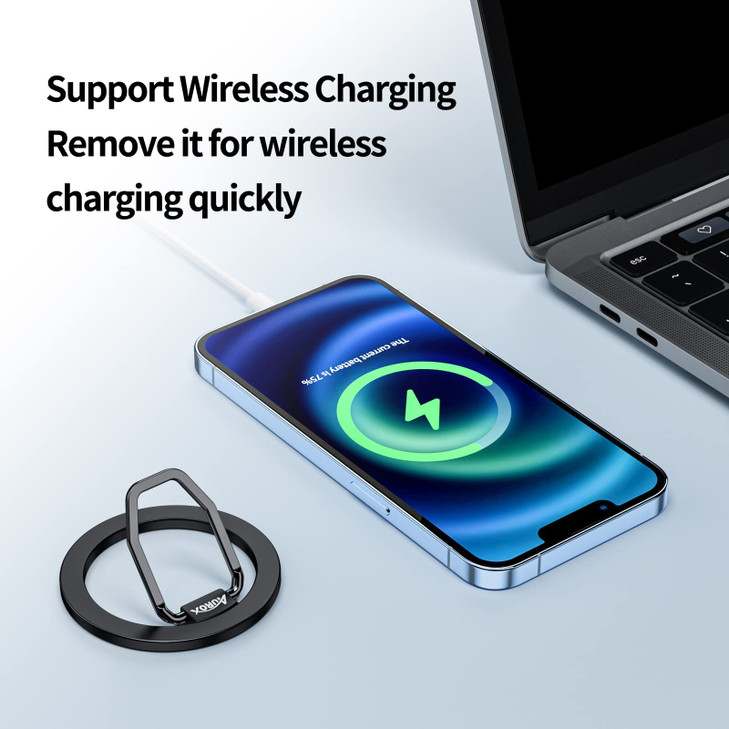 AUROX Magnetic Phone Grip for Magsafe Ring Holder Adjustable Magnetic Phone Ring Holder for iPhone 1716151414 Pro14 Pro