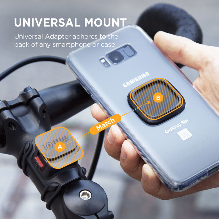 iOttie Active Edge Go Bike Phone Holder Bar Mount Smartphone iPhone Xs Max R 88S 7 Plus 6S 6 SE Samsung Galaxy S8 Plus S