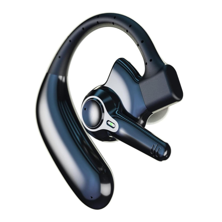 emotal DualMic AI Noise Cancelling Bluetooth Headset for Cell Phones 10 Days Standby 30Hrs HD Talktime Bluetooth Earpiec