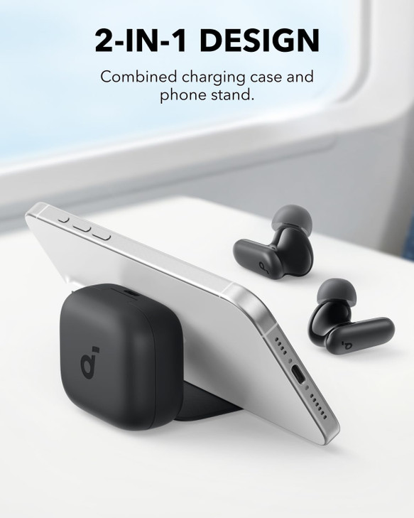 Soundcore P30i by Anker Noise Cancelling Earbuds Strong and Smart Noise Cancelling Powerful Bass 45H Playtime 2in1 Case