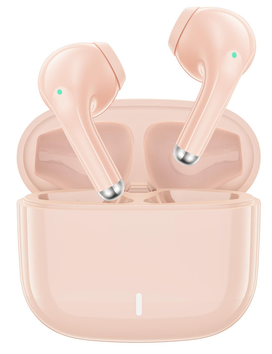 Wireless Earbuds 53 Bluetooth Headphone Small Ear Bud for Women Girls All Day Ready Workout Sports Gym Earphones for App
