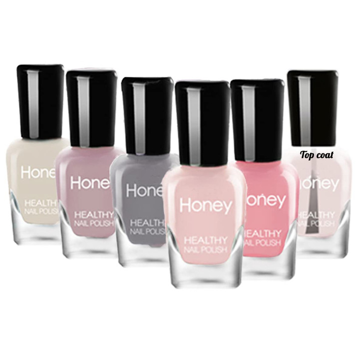 Tophany Non Toxic Nail Polish Set, Easy Peel Off and Fast Dry NailPolish Set for Pack, Eco Friendly & Organic Water Based Nail Polish for Women,Teens