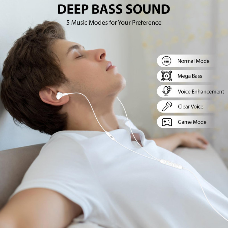USB C Headphone Voice Changer Earbuds Wired for Google Pixel 10 9 8 7 Karaoke TypeC Earphone with Mic Case Deep Bass Noi