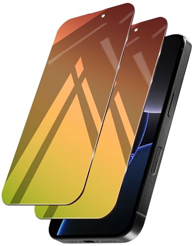 Ivachell 2 Pack for iPhone 16 Pro Privacy Screen Protector Tempered Glass for iPhone16Pro 63inch AntiSpy Private Glass F