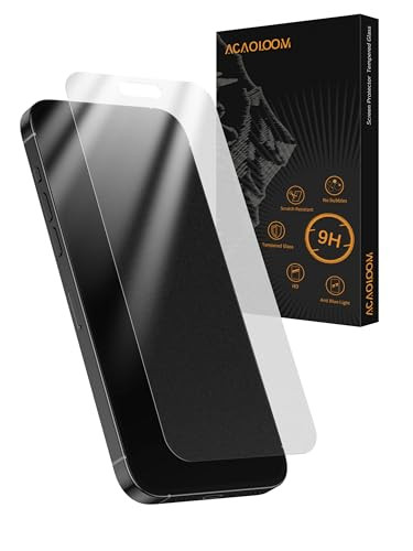 ACAOLOOM Compatible for iPhone 16 Pro Matte Screen Protector 63 inch Anti Glare Anti Fingerprint Screen Protector Temper
