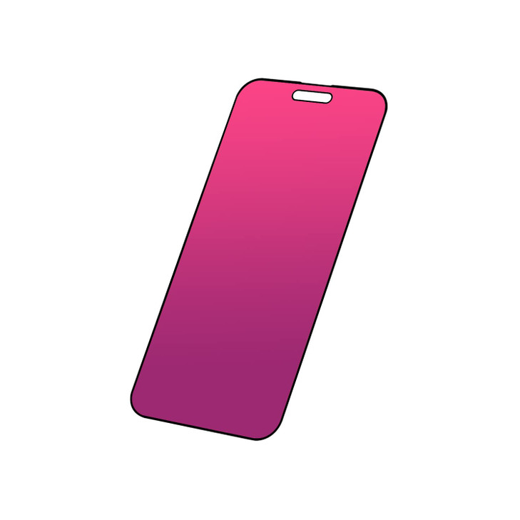EGKimBa Privacy Screen Protector for iPhone 16 Pro Max 69 inch Tempered Glass Gradient Colorful Anti Blue Light HD Full