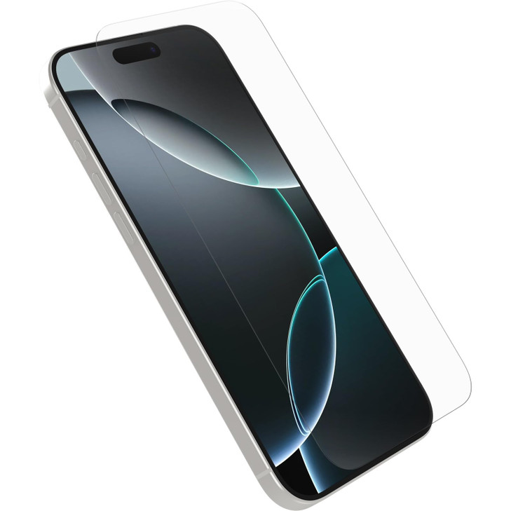 OtterBox iPhone 16 Plus Glass Screen Protector ships in polybag ideal for business customers