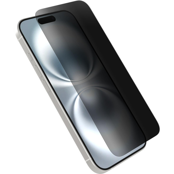 OtterBox iPhone 16 Premium Pro Glass Privacy Guard ships in polybag ideal for business customers
