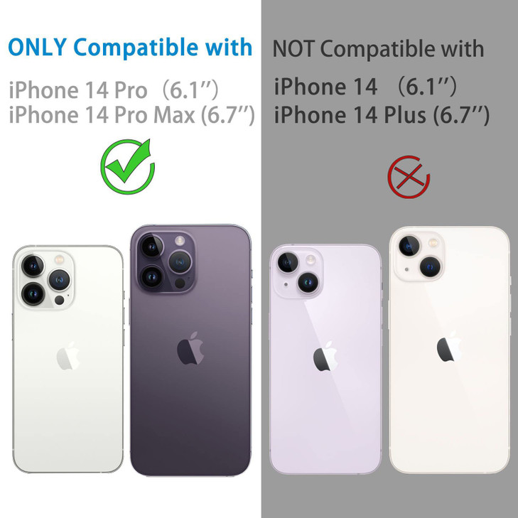 Dengduoduo 3 Pack Tempered Glass Camera Lens Protector for iPhone 14 Pro 61 iPhone 14 Pro Max 67 Ultra HD 9H Hardness An