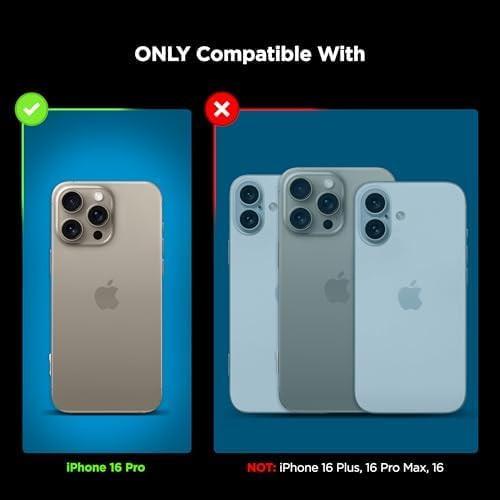 magglass BlueLight Screen Protector Compatible with iPhone 16 Pro Tempered Glass Bluelight Filter Easy Applicator Includ