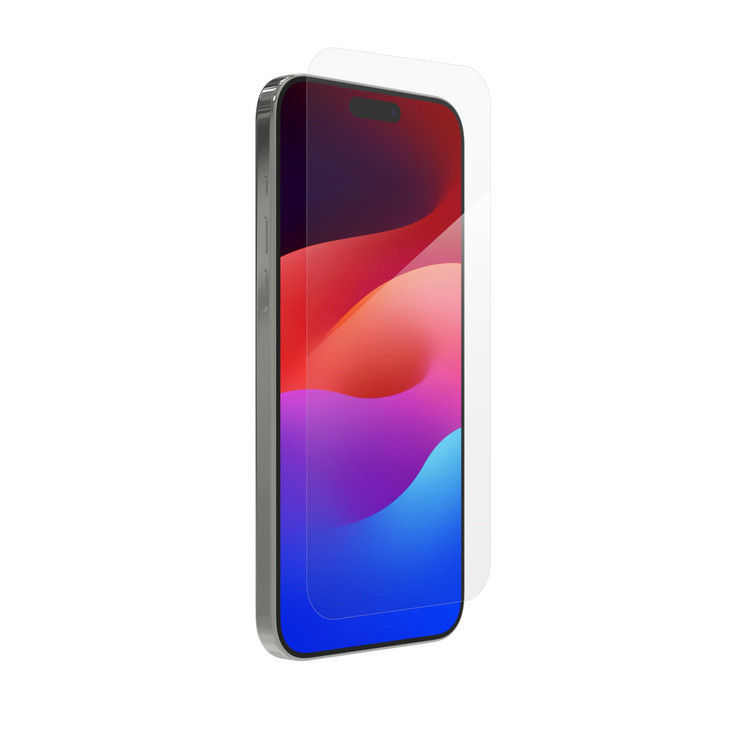 ZAGG XTR3 iPhone 15 Pro Max Screen Protector Glass BlueLight Filtration 10X Stronger EdgetoEdge Protection Scratch Smudg