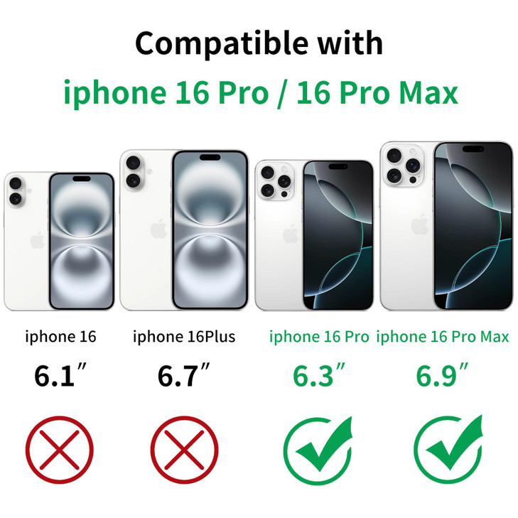 Hsefo Compatible with iPhone 16 Pro and 16 Pro Max Camera Lens Protector Bling Rhinestone Sparkle Diamond 9H Tempered Gl