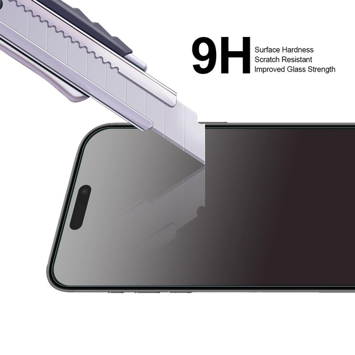 Supershieldz 2 Pack Designed for iPhone 17 iPhone 16 Pro 63 inch Tempered Glass Screen Protector with Easy Installation