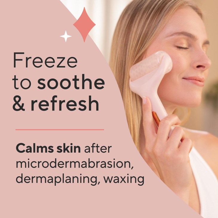 Finishing Touch Flawless Facial Massage Ice Roller, 1 Count (Pack of 1)