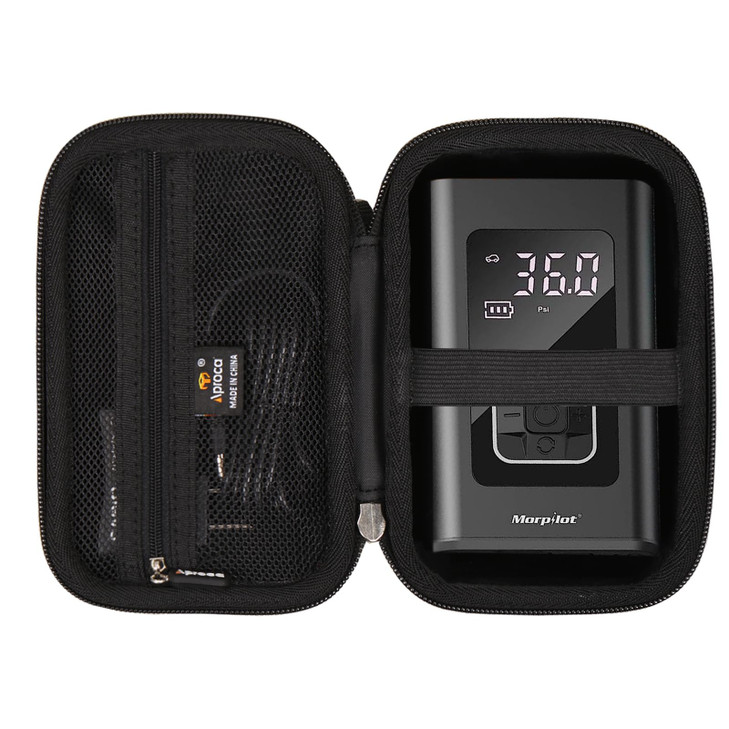 Aproca Hard StorageTravel Case for Morpilot Electric Air Pump Car Tire Inflator and Accessories