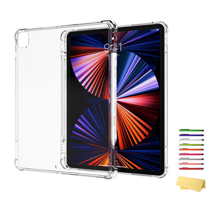 UUcovers Clear Case for iPad Air 13 inch M3M2 20252024 iPad Pro 129 Case 6th5th4th3rd Generation 2022202120202018 with P
