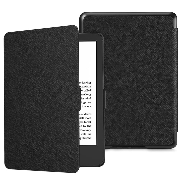 Fintie Slimshell Case for 6 AllNew Kindle 11th Generation20242022 Release Lightweight Shell PU Leather Cover with Auto S