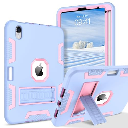 BENTOBEN for iPad Mini 76 Case 83 Inch Heavy Duty 3 in 1 Rugged Shockproof with Kickstand Pen Holder Protective Case Lig