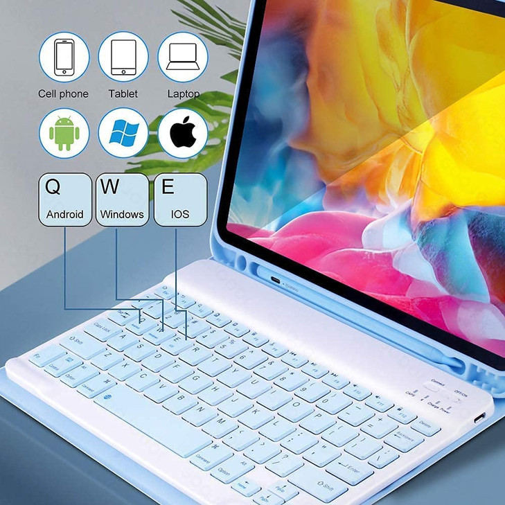 Keyboard Case for iPad mini 7th6th Generation with Mouse Case for iPad mini7A17 Promini 6 with Keyboard and Mouse Candy