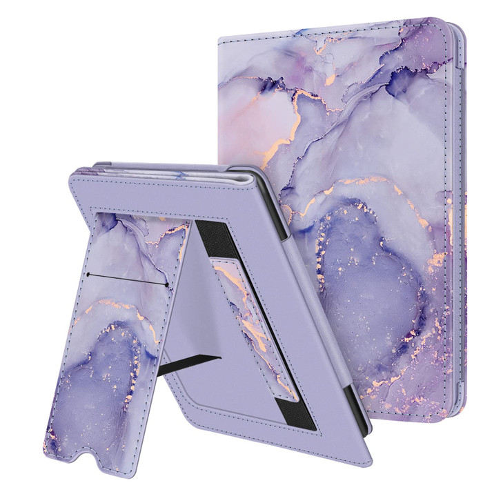 Fintie Stand Case for 6 AllNew Kindle 11th Generation20242022 Release PU Leather Cover with Auto SleepWake Card Slot Han