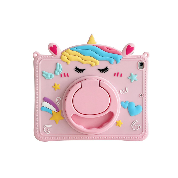 3D Cute Unicorn Case for Samsung Galaxy Tab S6 Lite 104 inch 202420222020 SMP610 P615Kawaii Cartoon Kids Teens Boys Girl