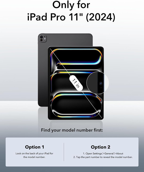 FANSONG Case for iPad Pro 11 inch 2024 M4 with Screen ProtectorRugged Heavy Duty Shockproof Protective Tablet Case with