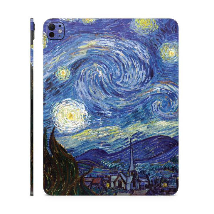 Skin Compatible with Apple iPad Pro 13 M4 2024 Starry Night Premium 3M Vinyl Protective Wrap Decal Cover Easy to Apply C
