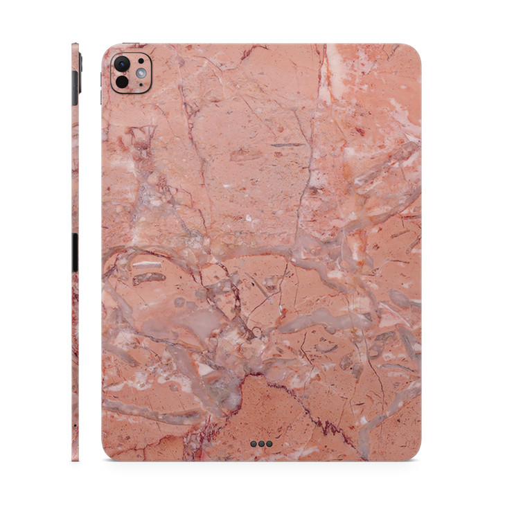 Skin Compatible with Apple iPad Pro 11 M4 2024 Pink Marble Premium 3M Vinyl Protective Wrap Decal Cover Easy to Apply Cr