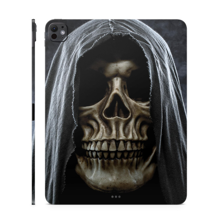 Skin Compatible with Apple iPad Pro 11 M4 2024 Reaper Skull Premium 3M Vinyl Protective Wrap Decal Cover Easy to Apply C