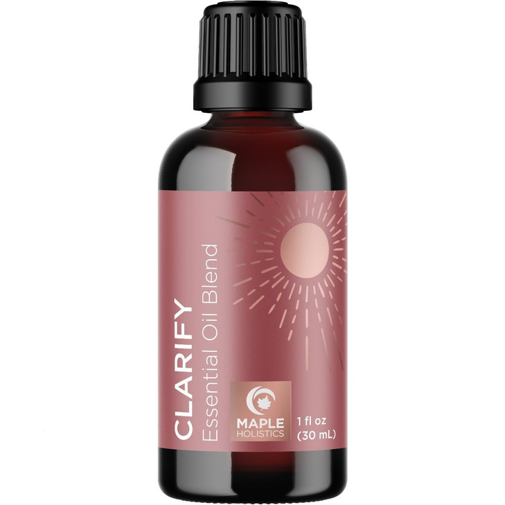 Focus Essential Oil Blend for Diffusers - Aromatherapy Essential Oils Blend for Home and Travel Energy Focus and Attention Support with Grapefruit Be