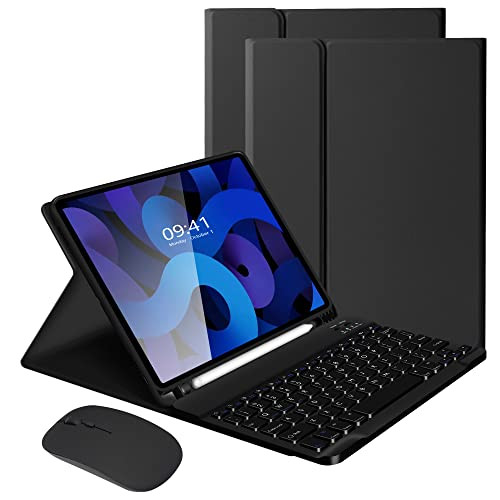 LAMA Keyboard Case with Mouse for iPad Air 11 inch 2025 7th2024 6th 109 inch iPad Air 4th5th Generation Folio Keyboard C