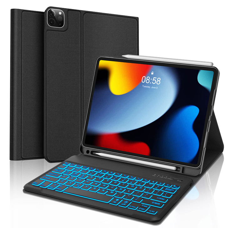 Keyboard Case for iPad Pro 129 inch 3456th Gen Keypad for iPad Pro 129 Case Smart Cover for Pro129 20182022 Key Board wi