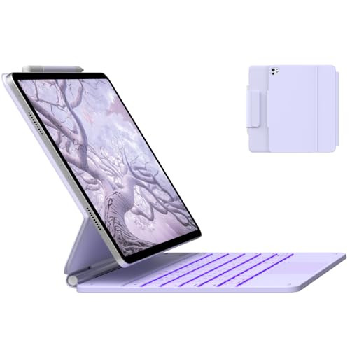 typecase Edge Keyboard Case for iPad Air 13inchM3M2 20252024 iPad Pro 129inch6th5th4th3rd Gen Magic Keyboard with 11Colo